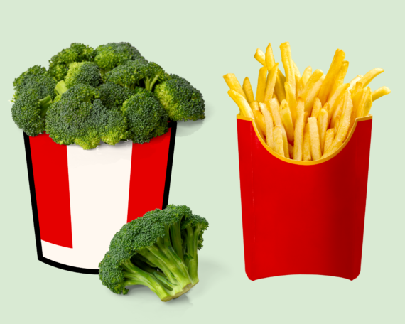 Mickey D's Does Broccoli? 